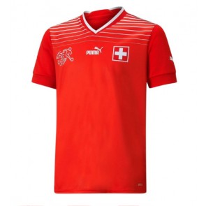 Schweiz Replika Hjemmebanetrøje VM 2022 Kortærmet
